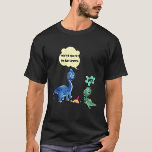 T-shirt Hey As-Tu Mangé Unicorn Dinosaur Plaisanter Dino