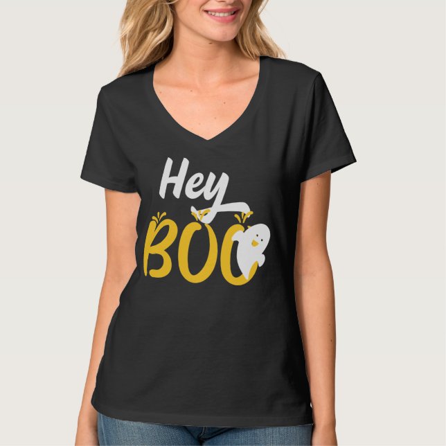T-shirt Hey Boo (Devant)