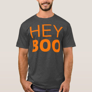 T-shirt Hey Boo Happy Halloween Graphic Trick ou Treat Hol