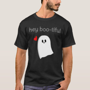 T-shirt Hey Boo Tiful Halloween Drôle Fantômes Halloween