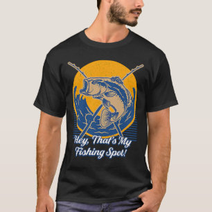 T-shirt Hey c'est mon point de pêche Introvert Lacs Antiso
