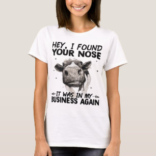 T-shirt Hey J'Ai Trouvé Que C'Était Dans Mon Entreprise À