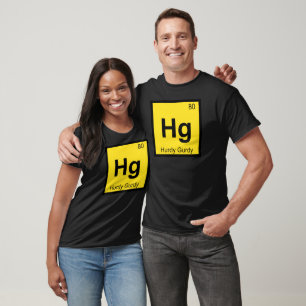 T-shirt Hg - Musique de vielle à roue Chimie Tableau pério