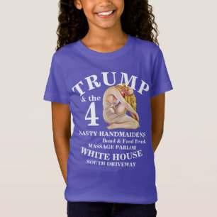 T-Shirt HG TRUMP TRUMPS TRAIN MAGA PARTI DÉMOCRATE TEE