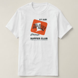 T-shirt Hi-Casquette Supper Club, Rush St., Chicago, IL