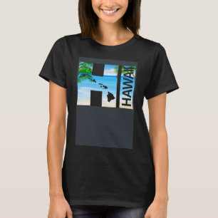 T-shirt HI Hawaii Islands Hawaii Beach Hawaiian