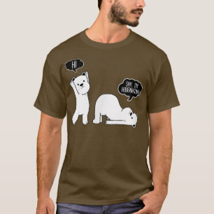 T-shirt Hibernation J'hiberne Funny Hibernate Ours S