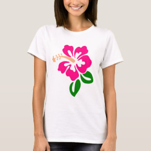 T-shirt Hibiscus Fleur Tropic Bloom Botanique