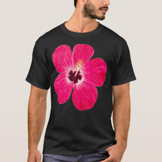 T-shirt Hibiscus rose
