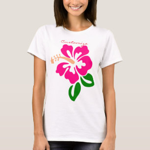T-shirt Hibiscus rose tropical Thunder_Cove