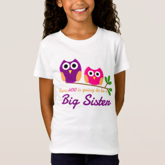 T-Shirt Hibou, conjecture qui va être une grande soeur