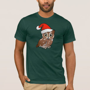T-shirt Hibou de cri strident oriental Père Noël