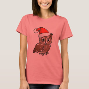 T-shirt Hibou de cri strident oriental Père Noël