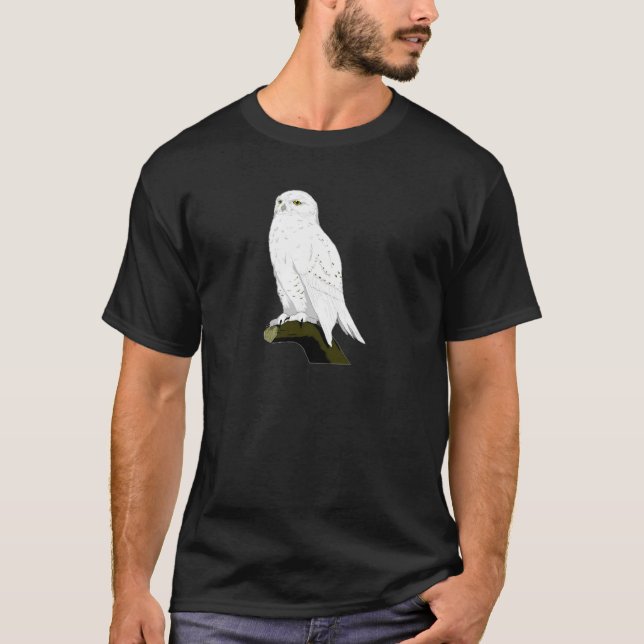 T-shirt Hibou de neige (Devant)