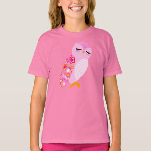 T-shirt Hibou de paix et d'amour