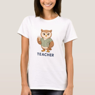 T-shirt Hibou Enseignant