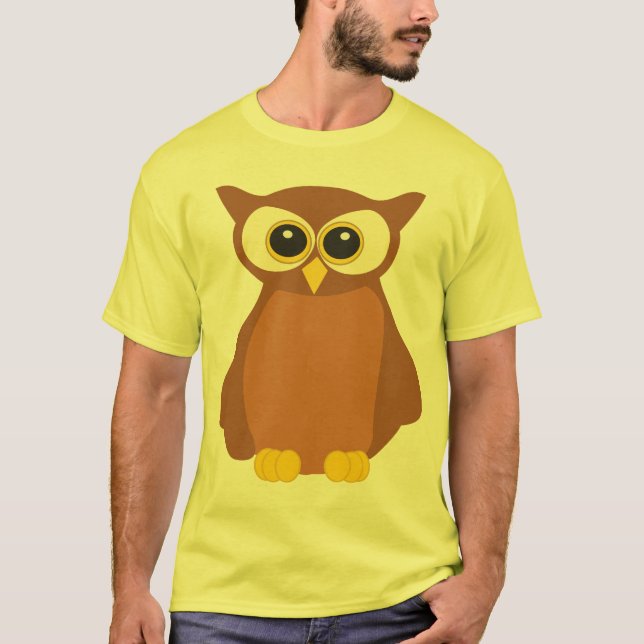 T-shirt Hibou mignon (Devant)