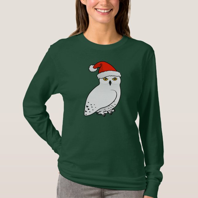 T-shirt Hibou Père Noël de Milou (Devant)