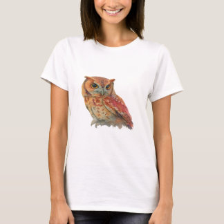 T-shirt Hibou sage