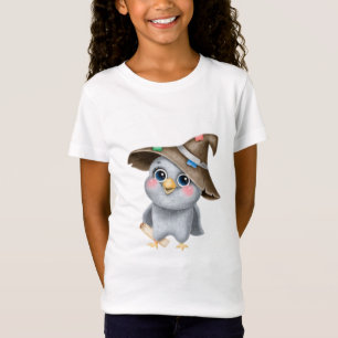 T-Shirt Hibou sage heureux mignon