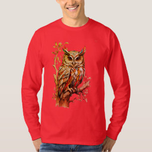 T-shirt Hibou Spirit Totem Animal