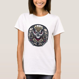 T-shirt Hiboux dans les fenêtres rondes