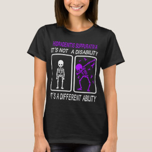 T-shirt Hidradenitis Suppurativa Ce n'est pas un handicap