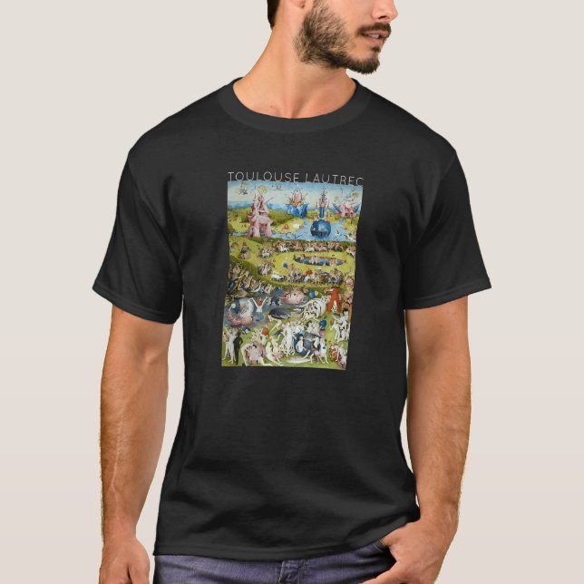 T-shirt Hieronymus Bosch Le Jardin Des Plaisirs Terrestres (Devant)