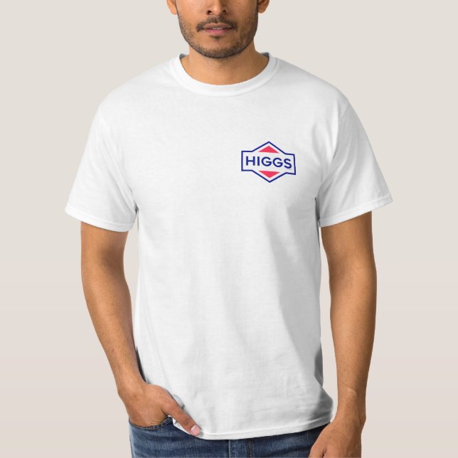 T-SHIRT HIGGS SHIRT CHEST LOGO ET DOS (Devant)