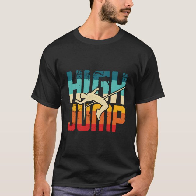 T-shirt High Jump For High Jump Sport (Devant)
