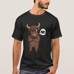 T-shirt Highland Cow Highland Vache Vache Enfants garçons