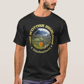 T-shirt Highlands écossais rétro drôle