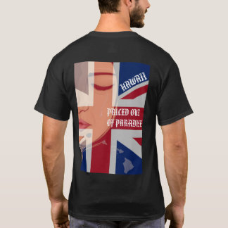 T-shirt HIIslandsDrapeau PRIS HORS DU PARADIS CRYING WAHIN