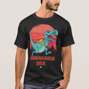 T-shirt Hikeasaurus Re _ Tyrannosaurus Re Cadeau Randonnée