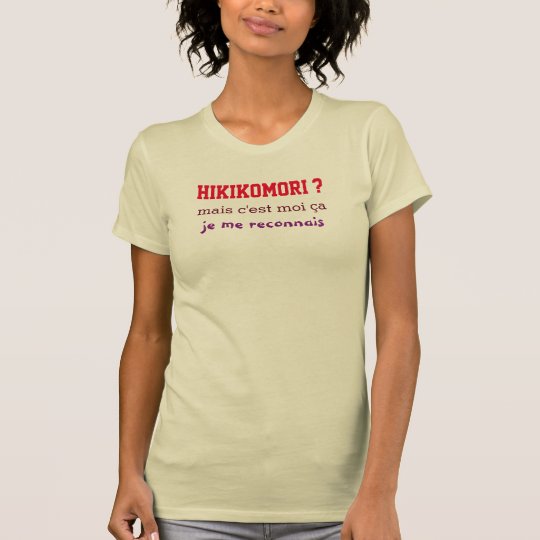 t-shirt Hikikomori