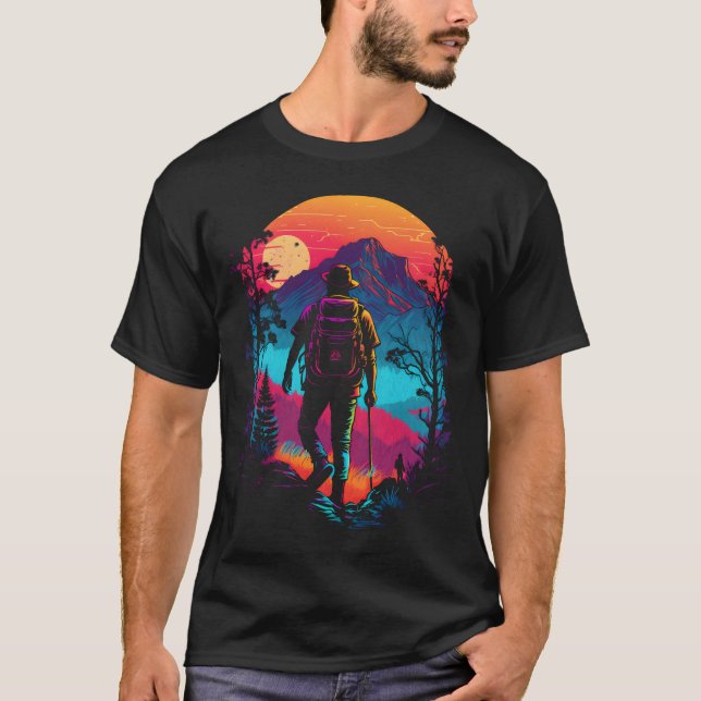 T-shirt Hiking adventure (Devant)
