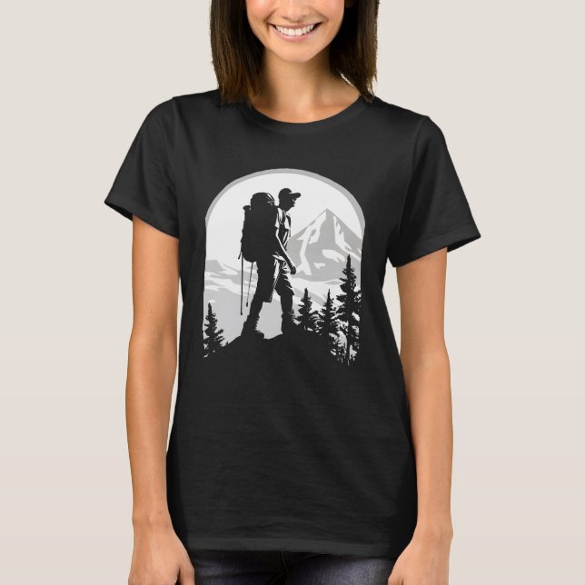 T-shirt Hiking adventure (Devant)