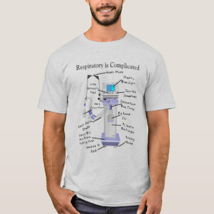 T-shirt hilare de thérapeute respiratoire