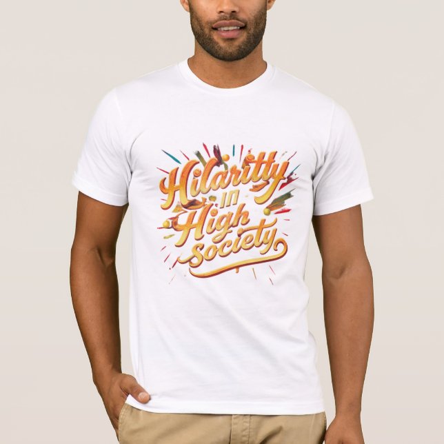 T-shirt Hilarittyte dans la haute société (Devant)