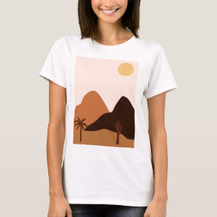T-shirt Hill Mountain Plantes Trees