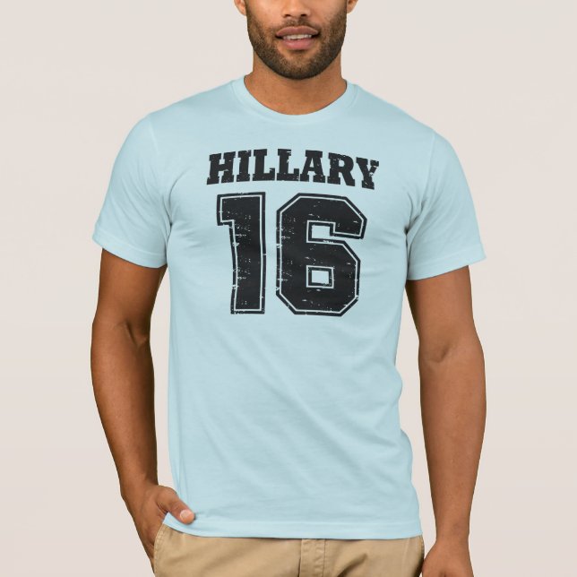T-shirt Hillary Clinton 2016 (Devant)