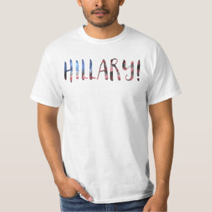 T-shirt Hillary Clinton bokeh