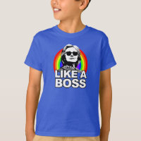 Hillary Clinton des enfants chemise d'arc-en-ciel