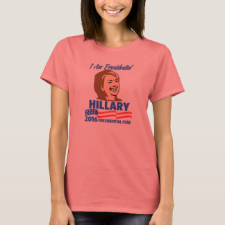 T-SHIRT HILLARY CLINTON JE SUIS PRÉSIDENTIELLE