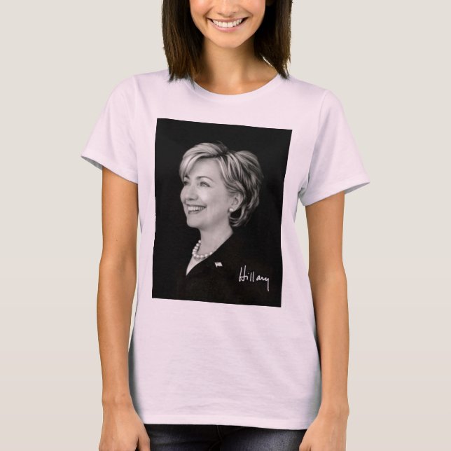 T-shirt Hillary Headshot2 (Devant)