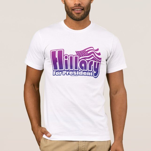T-shirt Hillary pour le Président Shirt (Devant)