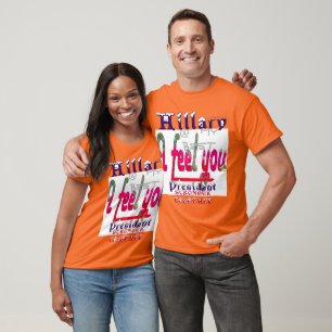 T-shirt Hillary USA@ MON Meilleur Je te sens plus forte en