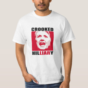 T-shirt HILLIARY TORDU - - Anti-Hillary -