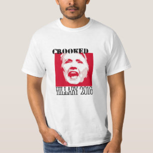 T-shirt HILLIARY TORDU - - - Anti-Hillary -
