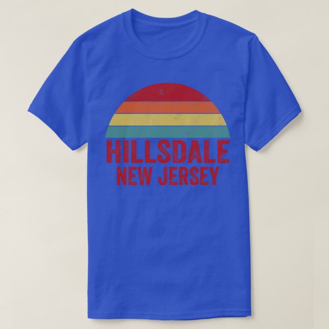 T-shirt Hillsdale New Jersey (Design devant)